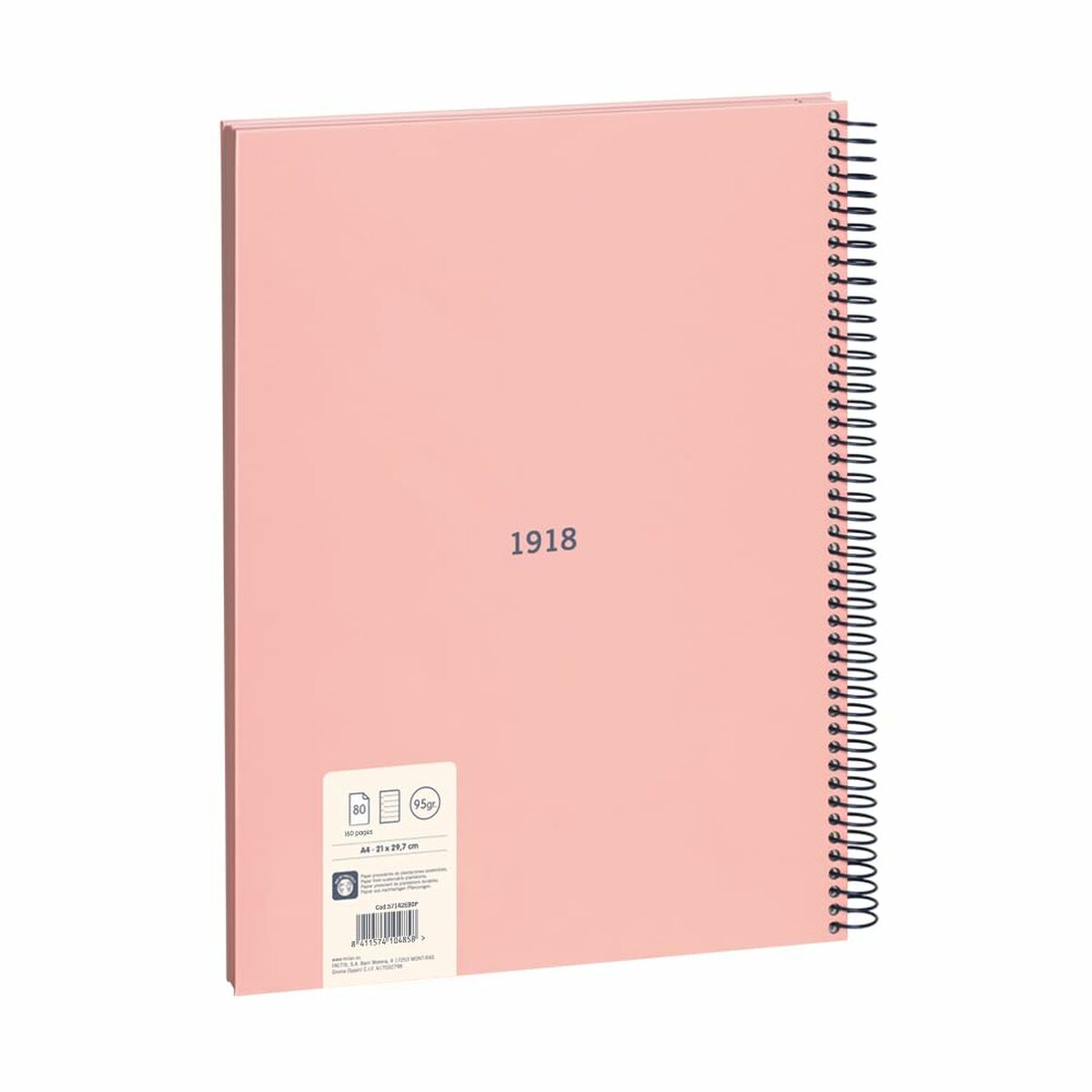 Notebook Milan 430 Roz A4